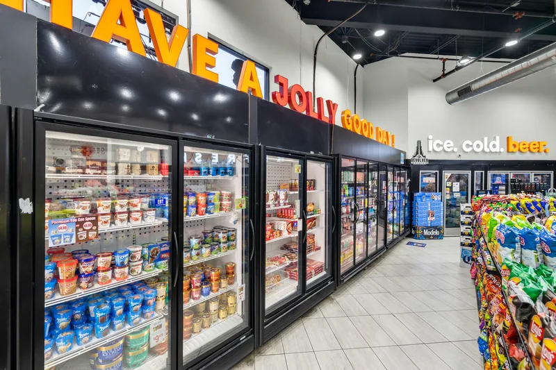 Ice cream and frozen treats freezer